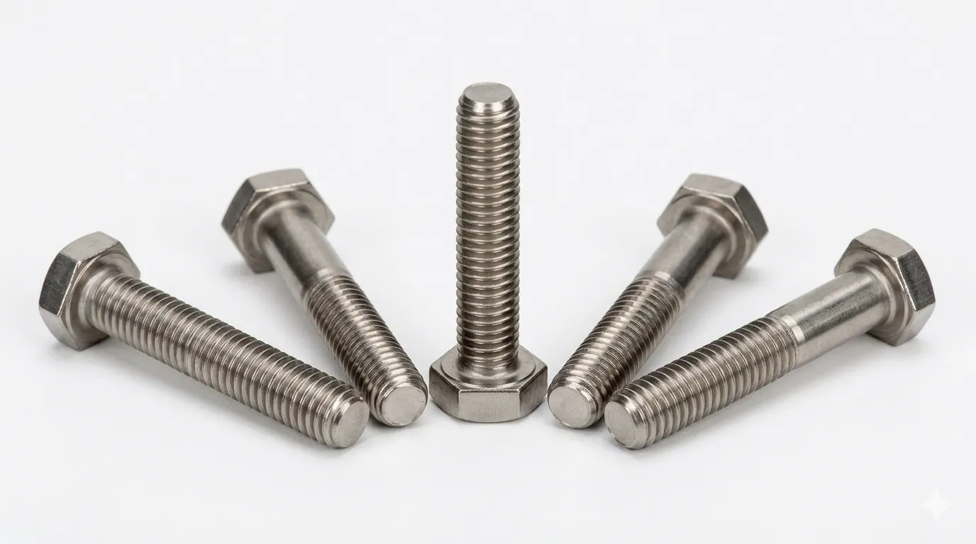 Titanium Bolts Suppliers & Exporters by Aurum Overseas for aerospace, chemical processing, marine, medical and high performance industrial applications